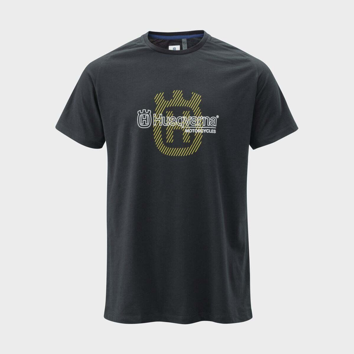 HUSQVARNA T-shirts Origin Tee zwart