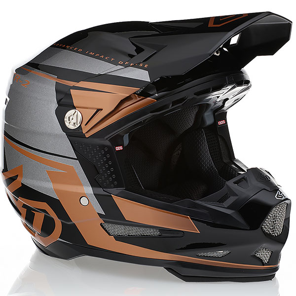 Casque 6D ATR-2 Mach bronze/gris/noir
