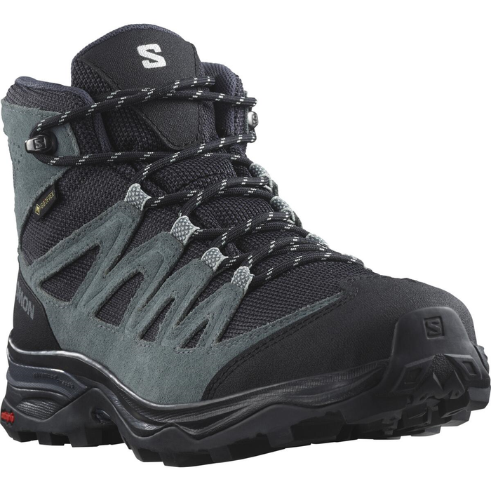 SALOMON buty X Ward Leather Mid GTX W czarny/szary