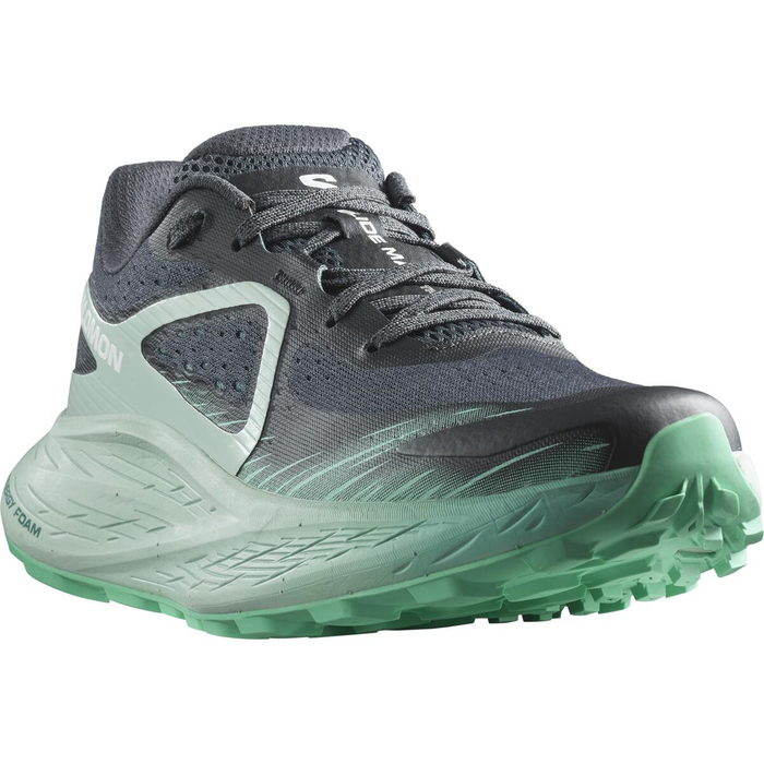 Chaussures SALOMON Glide Max TR W gris/vert clair