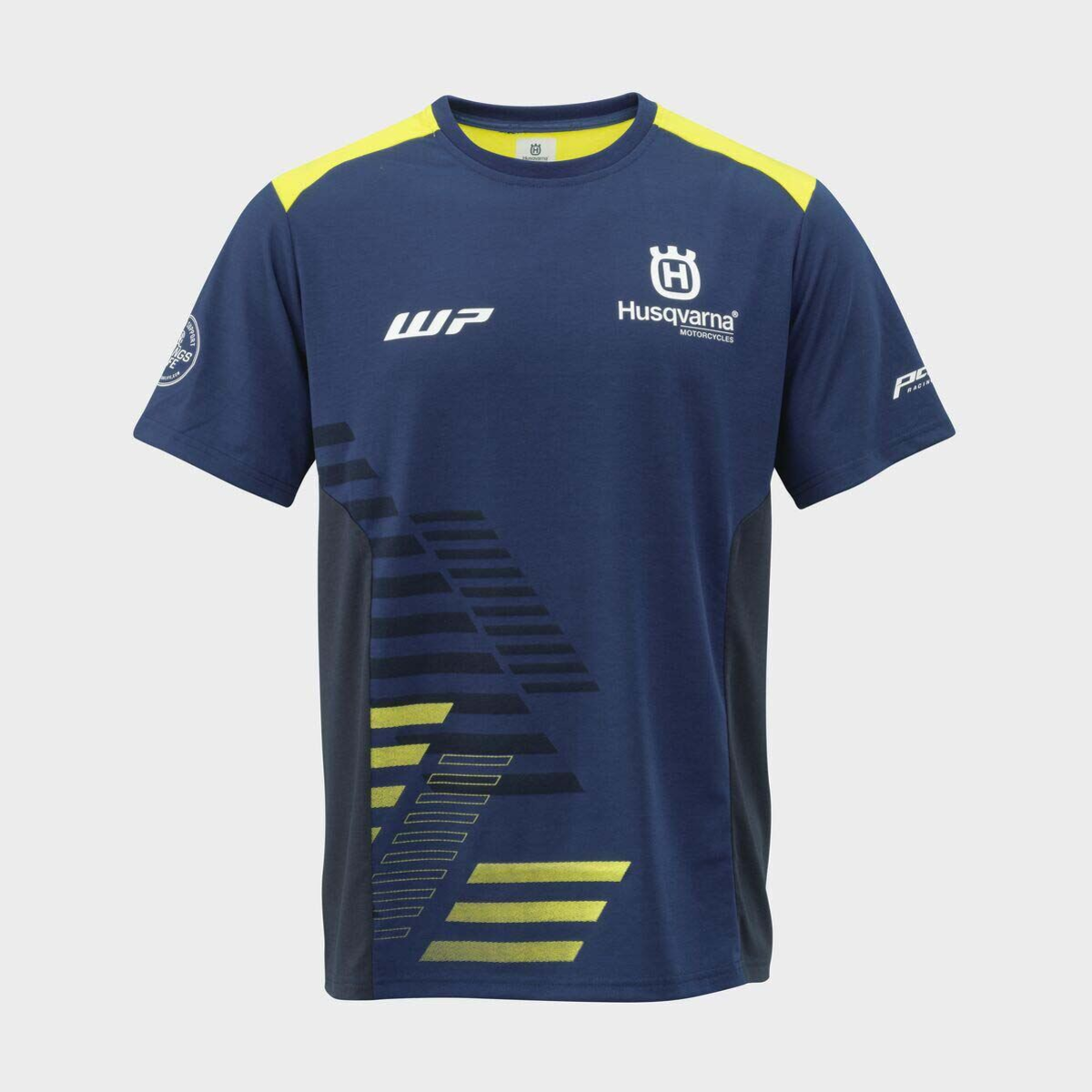 husqvarna-t-krekls-team-tee-blue-yellow