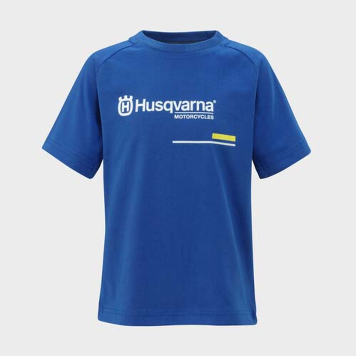 HUSQVARNA t-shirt Kids Accelerate Tee blauw
