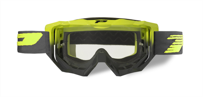 PROGRIP goggles 3200LS yellow fl/grey w/clear LS 3298