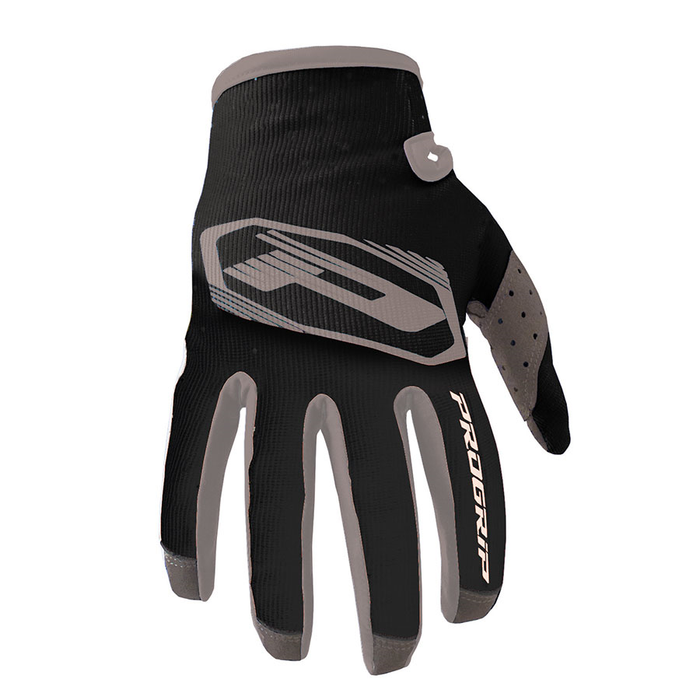 Rękawice PROGRIP 4014 Racing Extra Light szaro-czarne