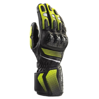 CLOVER handsker ST-03 Leather Sport sort/gul