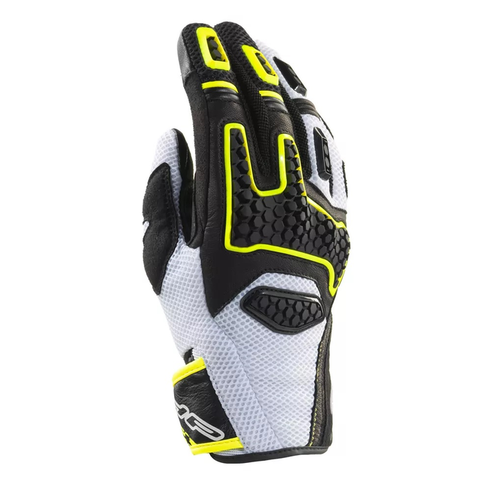 CLOVER gloves GTS 3 Summer black/white/yellow