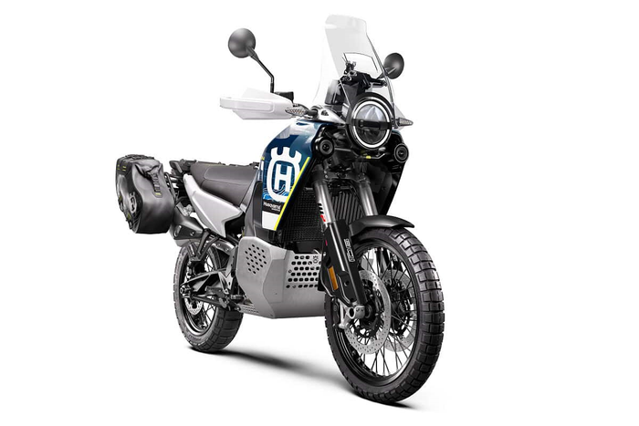 Protège-mains HUSQVARNA Norden 901 Expedition blanc