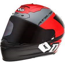 6D Helm ATS-1R Wyman Rot/Schwarz