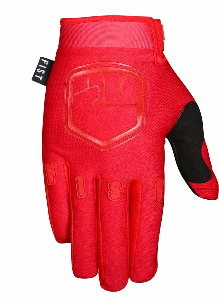 FIST vaikų pirštinės Stocker Red Youth raudonos/juodos spalvos