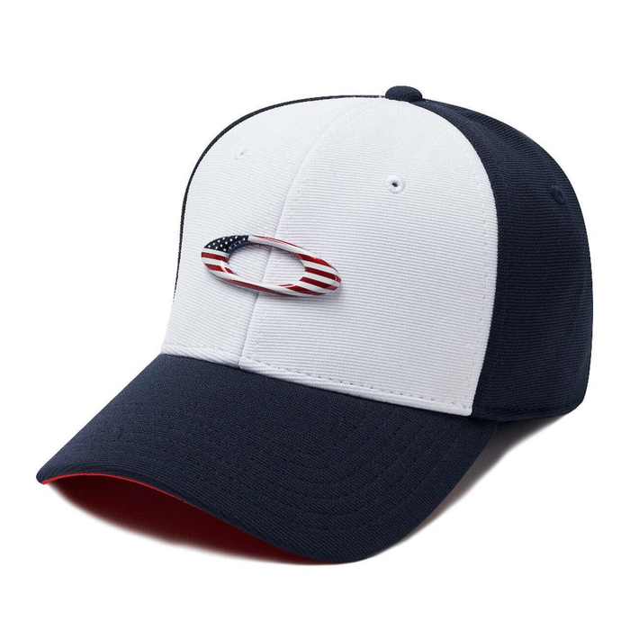 OAKLEY czapka Tincan cap niebiesko/biała S/M
