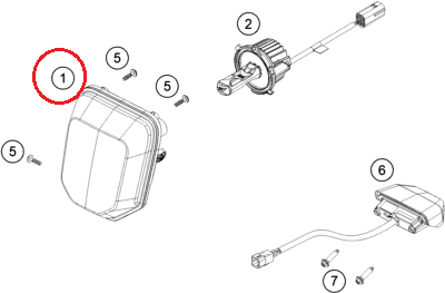 HUSQVARNA headlight TE/FE 125-501 '24-'25