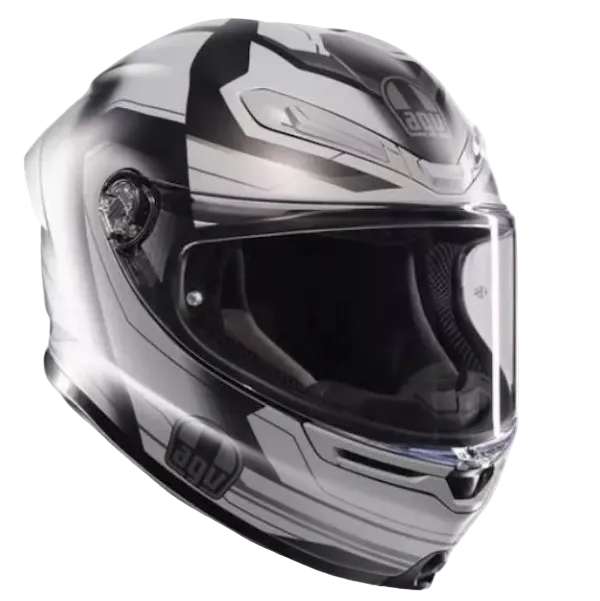 Casque AGV K6 S mat ultrasonic noir/gris
