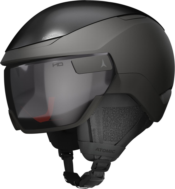 Casco VOLANT Volant Visor nero metallizzato con argento HD C2-3