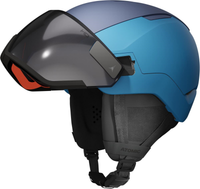 ATOMIC Helm Revent GT Amid Visier HD blau mit silbernem HD C2-3