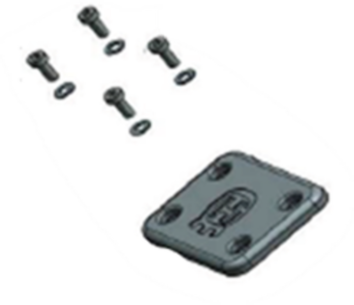 HUSQVARNA battery top cover with screws