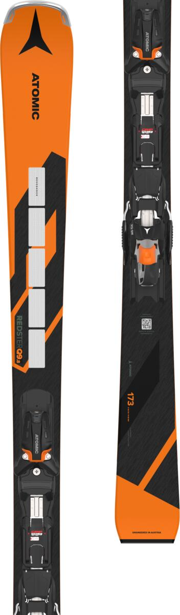 Skis alpins ATOMIC avec fixations Redster Q9.8 RVSK S