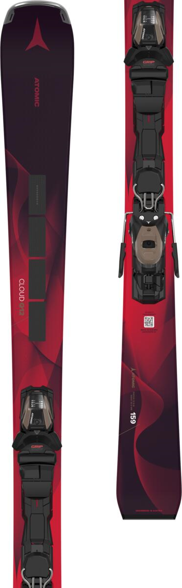 ATOMIC ski set Cloud Q12 RVSK C maroon w/E M 10 GW