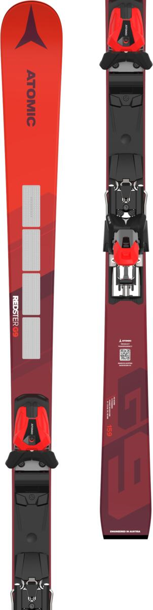 ATOMIC alpine skis with bindings Redster FIS G9 RVSK S J-RP3 w/NY Icon 12