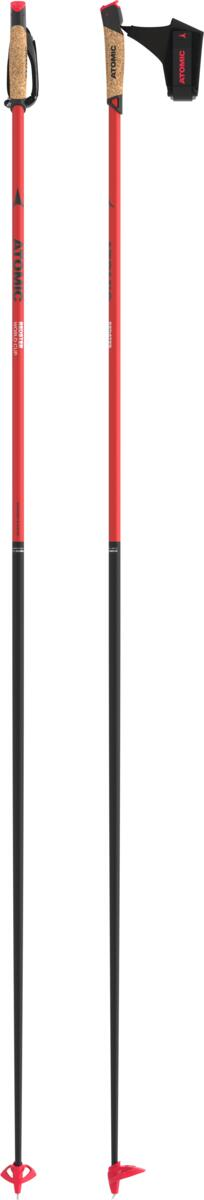 ATOMIC langrendsstave Redster WC QRS rød/carbon
