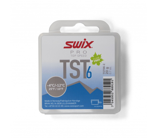 SWIX wax TST6 Blue -4/-12 20g