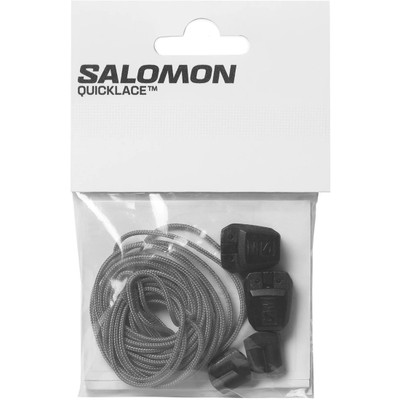 Lacets rapides SALOMON Quicklace Kit argent/noir