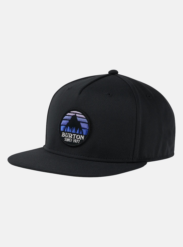 Cappellino BURTON con visiera Underhill Hat true black