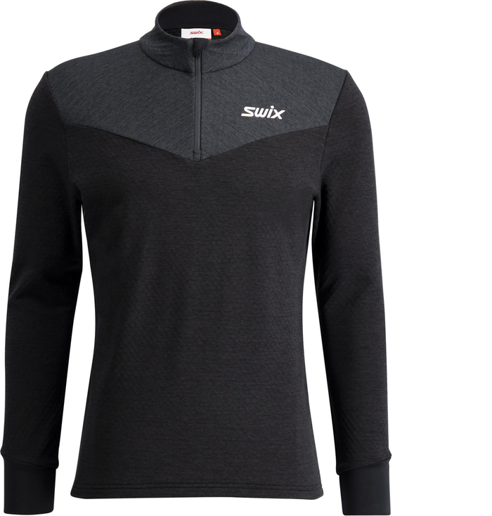 SWIX Langlaufjacke Dynamic Midlayer mit halbem Reißverschluss
