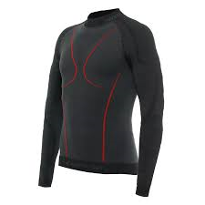 DAINESE thermo shirt  LS MAN black/red