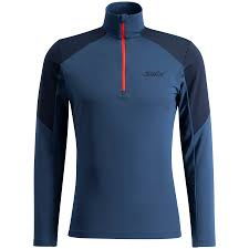 SWIX kurtka do narciarstwa biegowego Infinity Light Half Zip ciemnoniebieska