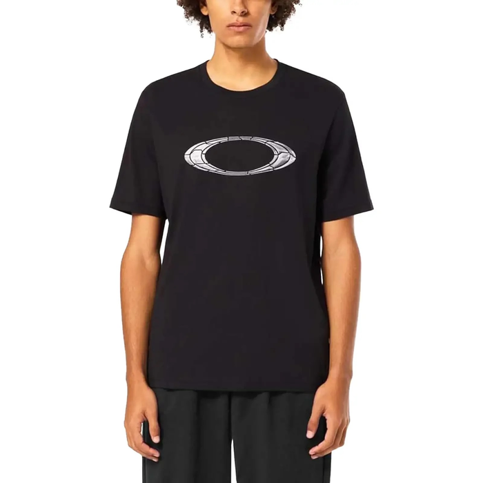 OAKLEY T-shirt Metal Ellipse SS Tee zwart