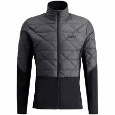 SWIX Langlaufjacke Infinity Hybrid Isolierte Jacke magnet/schwarz