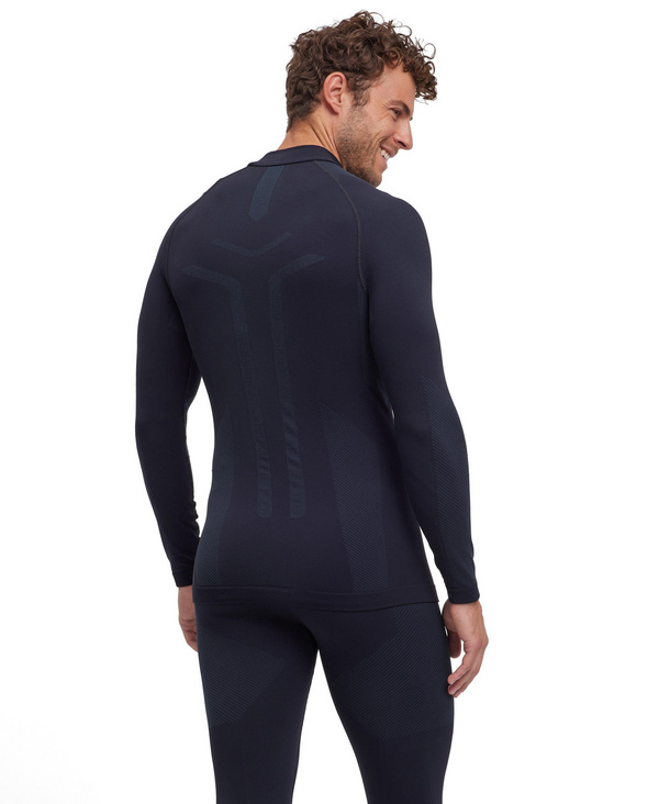 T-shirt thermique FALKE manches longues Warm noir