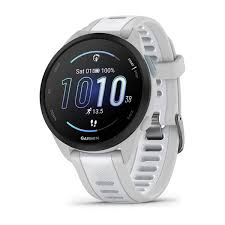 GARMIN horloge Forerunner 165, Whitestone/Mist grijs