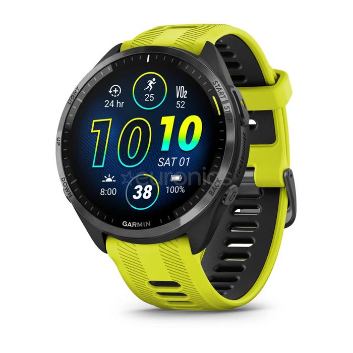 GARMIN horloge Forerunner 965 GPS EMEA Amoled amp geel