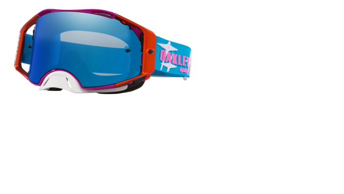 OAKLEY MX bril Airbrake TLD Speed Stars met black ice irid