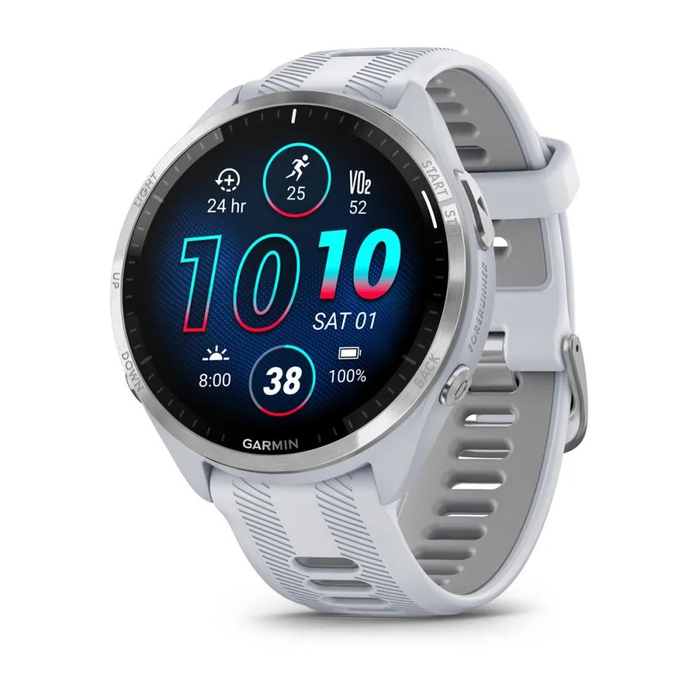 GARMIN horloge Forerunner 965 GPS EMEA whitestone