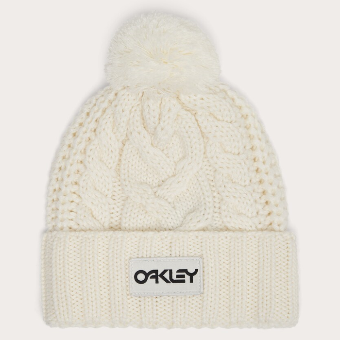 OAKLEY Harper Pom beanie arctic white/blackout