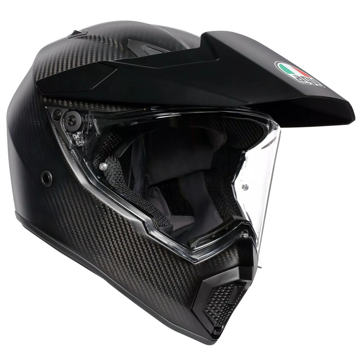 AGV helmet AX9 Mono matt carbon