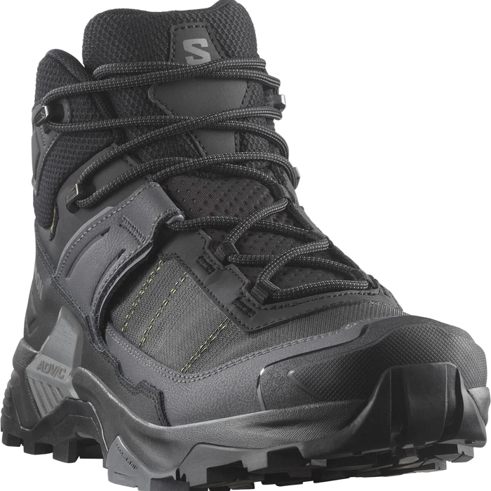SALOMON batai X Ultra 5 Mid GTX juodi/asfalto/akmens pilka