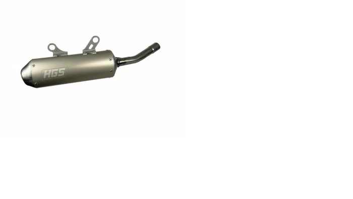 HGS Auspuff Oval Stahl grau TC 250 '23-
