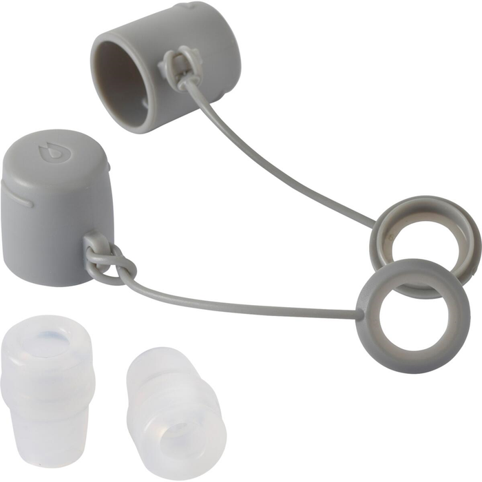 SALOMON valvola con punte Soft Valve Cover trasparente/grigio