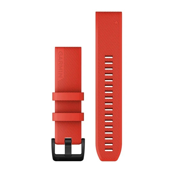 Pasek do zegarka GARMIN Quickfit 22mm silikonowy czerwony