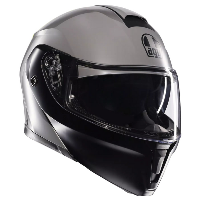 Casco AGV Streetmodular Resia grigio opaco/nero/giallo