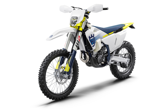 HUSQVARNA plastist amortisaatori kaitsed TE/FE '24 sinine/kollane