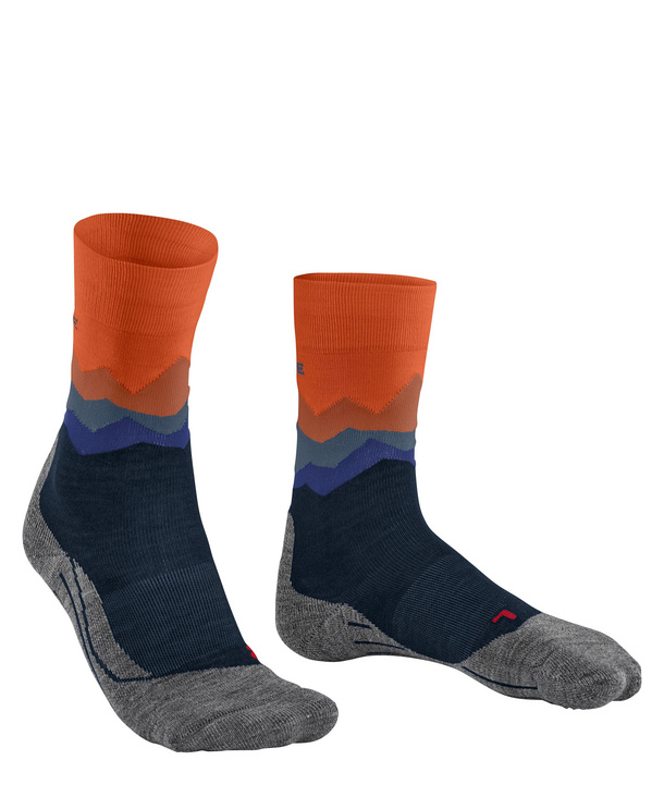 FALKE socks TK2 Explore marine/orange