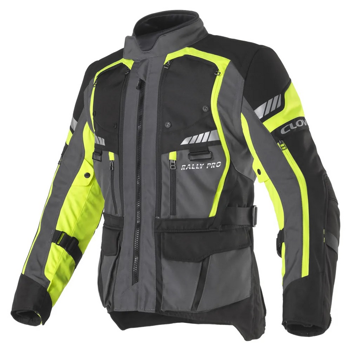 CLOVER jope Rally-Pro WP must/kollane neoon