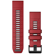garmin-siksna-pulkstenim-quickfit-26mm-silicone-red-graphite