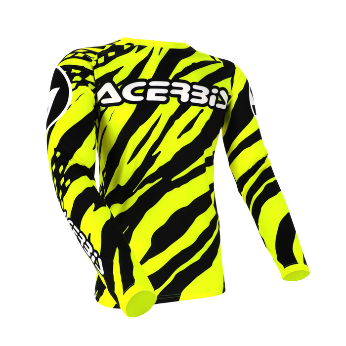 Koszulka ACERBIS MX Linear Lombok żółto-czarna