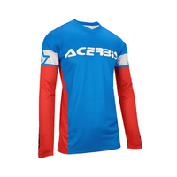 ACERBIS maglia MX J Track Inc. 2.0 blu/rosso