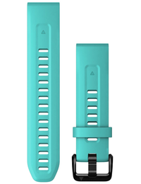 GARMIN kella rihm Quickfit 20mm silikoonist aqua sinine